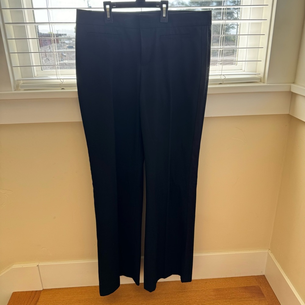Gap Perfect Trouser Pants With Tuxedo Stripe 8